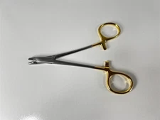 Jarit Rubior Sternal Needle Holder / Wire Twister Carb Bite, ~5"