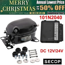 SECOP R134a BD1.4F DC Micro Compressor + DC 12V/24V 101N2040 Controller Unit Kit