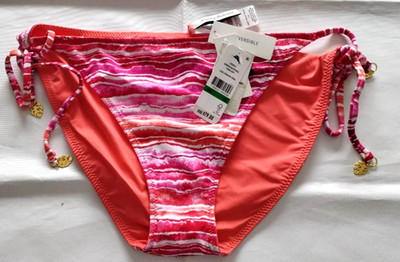 Tommy Bahama Paradise Coral Rainbow Rev String Bottom Size L/G