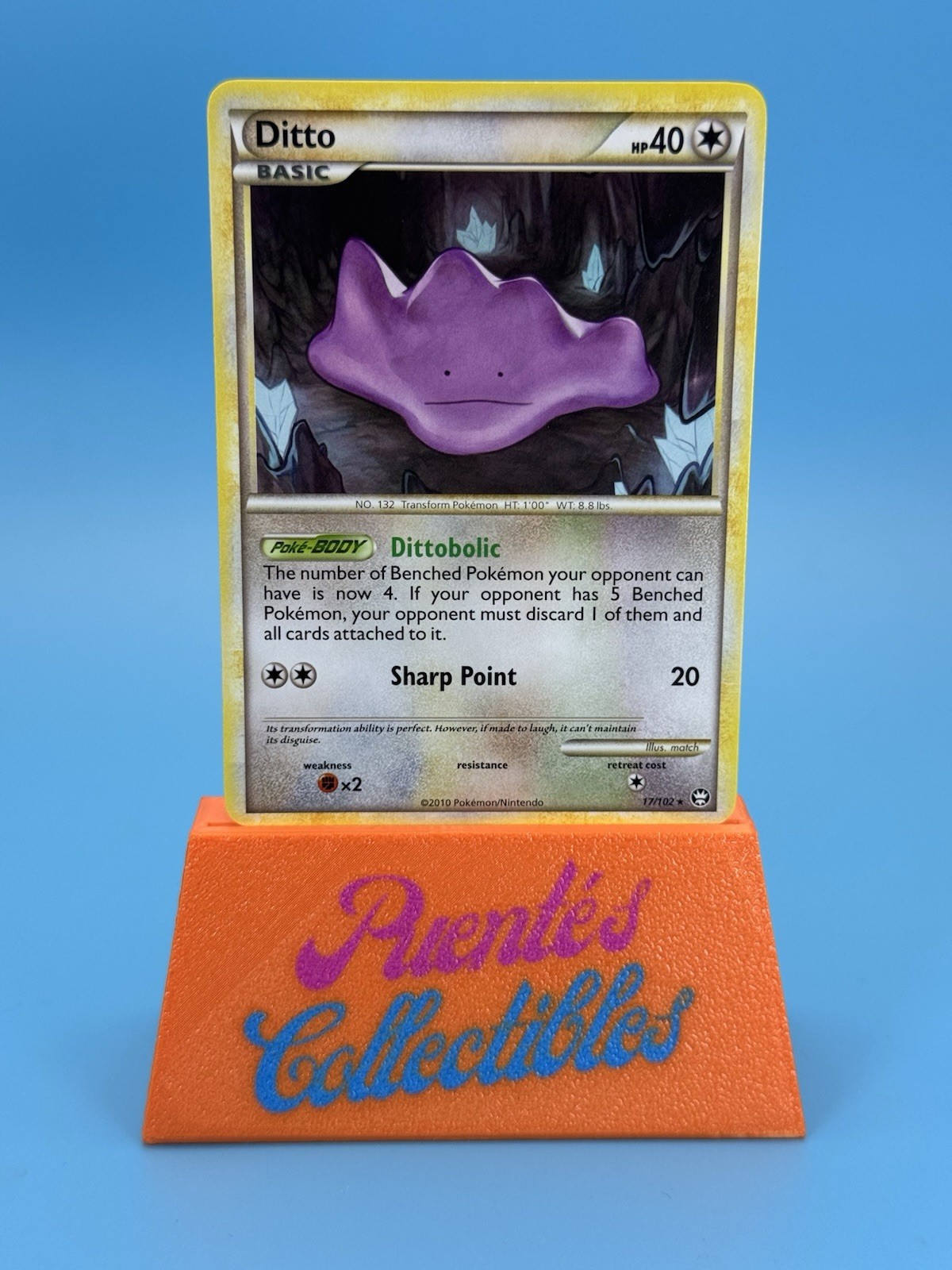 Ditto 17/102 HGSS Triumphant NM - Pokemon TCG