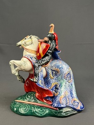 Royal Doulton The Broken Lance HN2041 Peggy Davies Knight Figurine 1948; Mint