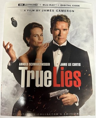 True Lies (4K UHD + Blu-Ray + Digital) with Slipcover, New/Sealed
