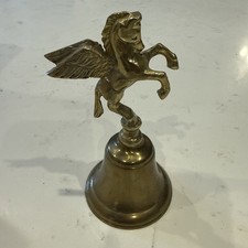 Vintage Pegasus Solid Brass Bell Approx 5.25 ...