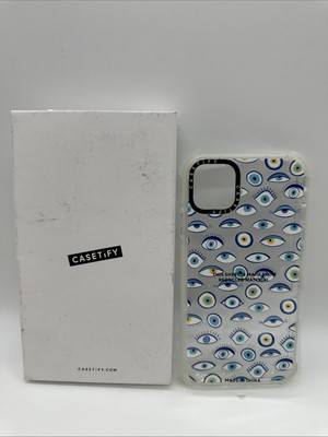 CASETiFY Ultra Impact iPhone 11 Pro Max Blue All Seeing Eye Summer Holiday  Case