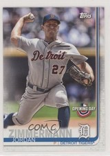 2019 Topps Opening Day Jordan Zimmermann #10 mt8
