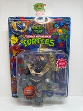 TMNT Ninja Turtles Gatekeeper Rocksteady 1994 Playmates (Blue Accessories)
