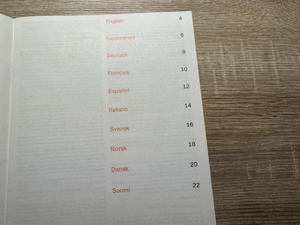 Philips Manuale D'uso Per 22RH532 Casse Attive Buone Condizioni - Immagine 2 di 3