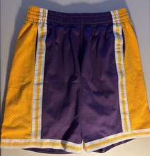 Mitchell & Ness Hardwood Classics LA Lakers 1984-85 Swingman Shorts Men’s Sz M