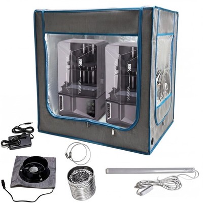 Large Size Multifunctional Tent-Style 3D Printer Enclosure with Adjustable Ve...
