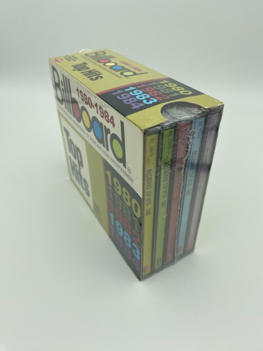 Billboard Top Hits: 1980-1984 [Box] by Various Artists (CD, Jun