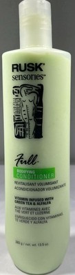 (2 PACK) Rusk Sensories Full Bodifying Conditioner, Green Tea & Alfalfa, 13.5 oz