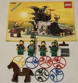 LEGO Castle: Camouflaged Outpost (6066) - Incomplete About 90% complete 