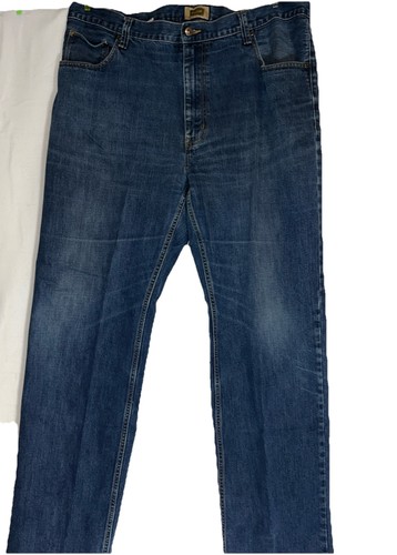 Pantalones de mezclilla para hombre The Foundry Supply Co. - talla 42x34 - lavado oscuro 93677 LEER - Imagen 2 de 12