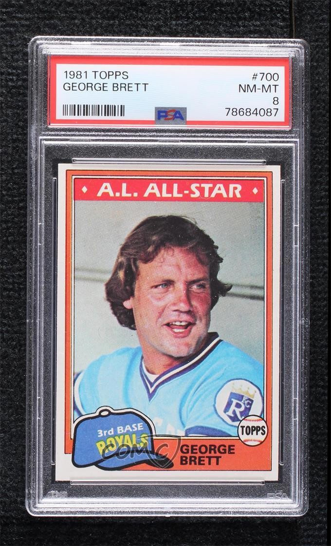 1981 Topps George Brett #700 PSA 8 HOF 0cc8