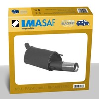 Imasaf Auspuff Sportauspuff FüR Opel Tigra 1.4 16V/1.6 16V 1X90Mm