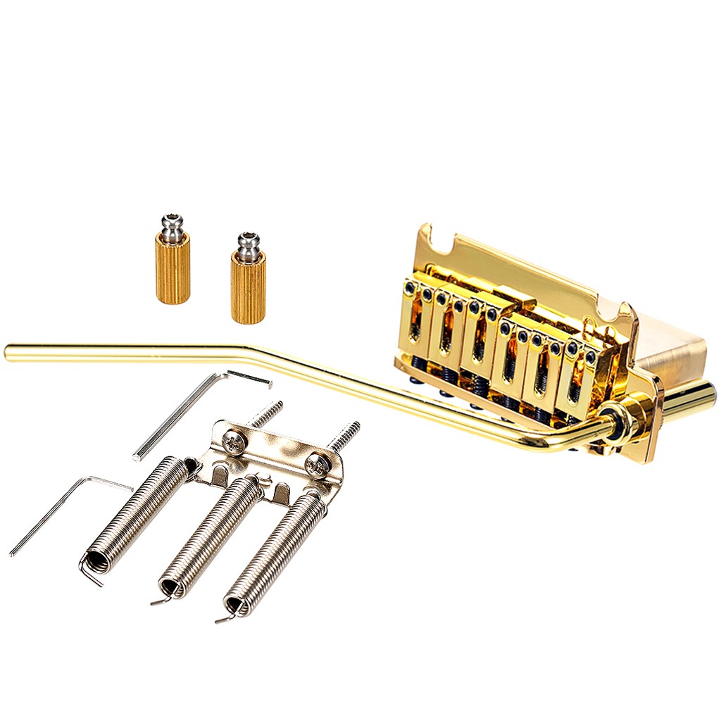 Pour Strat Guitare électrique Tremolo 10 5mm Cordes Spceing Double System Bridge