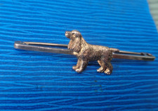 Gold Spaniel Dog Brooch 9ct Yellow gold c1910 to 1920 John Grinsell & Sons