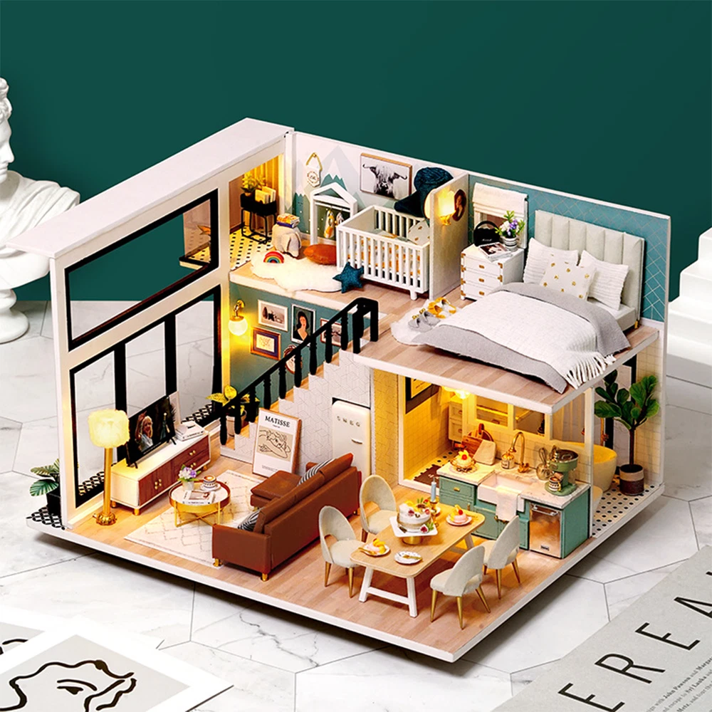 Mini Silla De Madera Con Forma De Corazón Para Casa De Muñecas | Decoración En Miniatura Resistente Y Elegante | Accesorio Para Manualidades Y Fotografía