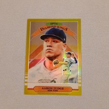 AARON JUDGE 2019 Donruss Optic Diamond Kings - Lime Green Prizm #2 NY Yankees 