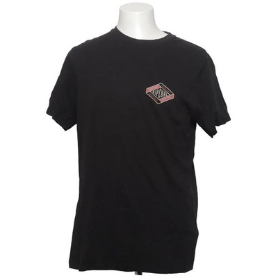 Rip Curl, T-shirt, Größe: L, Relaxed Fit, Schwarz, Baumwolle, Print, Herren #j92