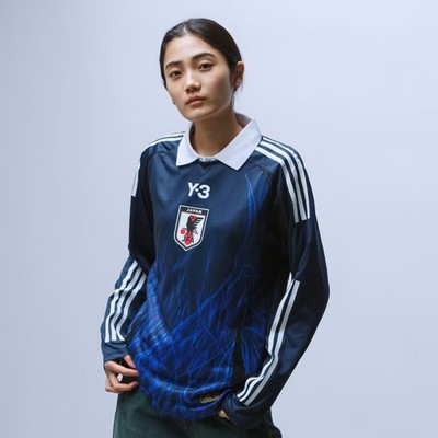 Adidas Y-3 Japan National Football Team Jersey LS 2024 Home