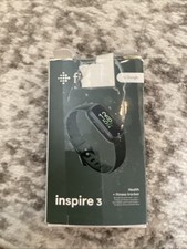 Fitbit Inspire 3  Heart Rate Monitor  Health  Fitness Tracker OPEN Box