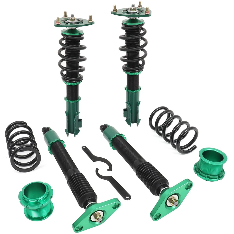 2pcs Front + 2pcs Rear Coilovers + 2pcs Spanner For 11-15 Hyundai Genesis Foto 2 de 4