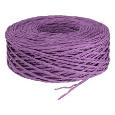 Raffia Ribbon, 109 Yard Paper Twine String for Festival Gifts Wrapping, Purple