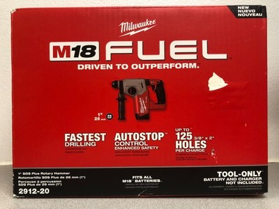 Milwaukee 2912-20 M18 FUEL Cordless SDS-Plus Rotary Hammer Drill Tool Only