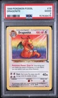Dragonite PSA 2 19/62 Unlimited Fossil Pokemon TCG Regular
