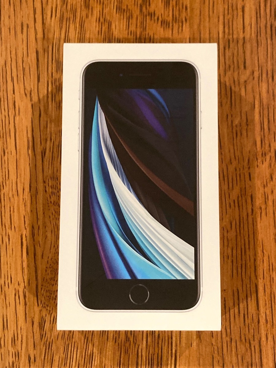 Apple iPhone SE (2nd Gen) - OEM Empty Box - Model A2275 White 64GB