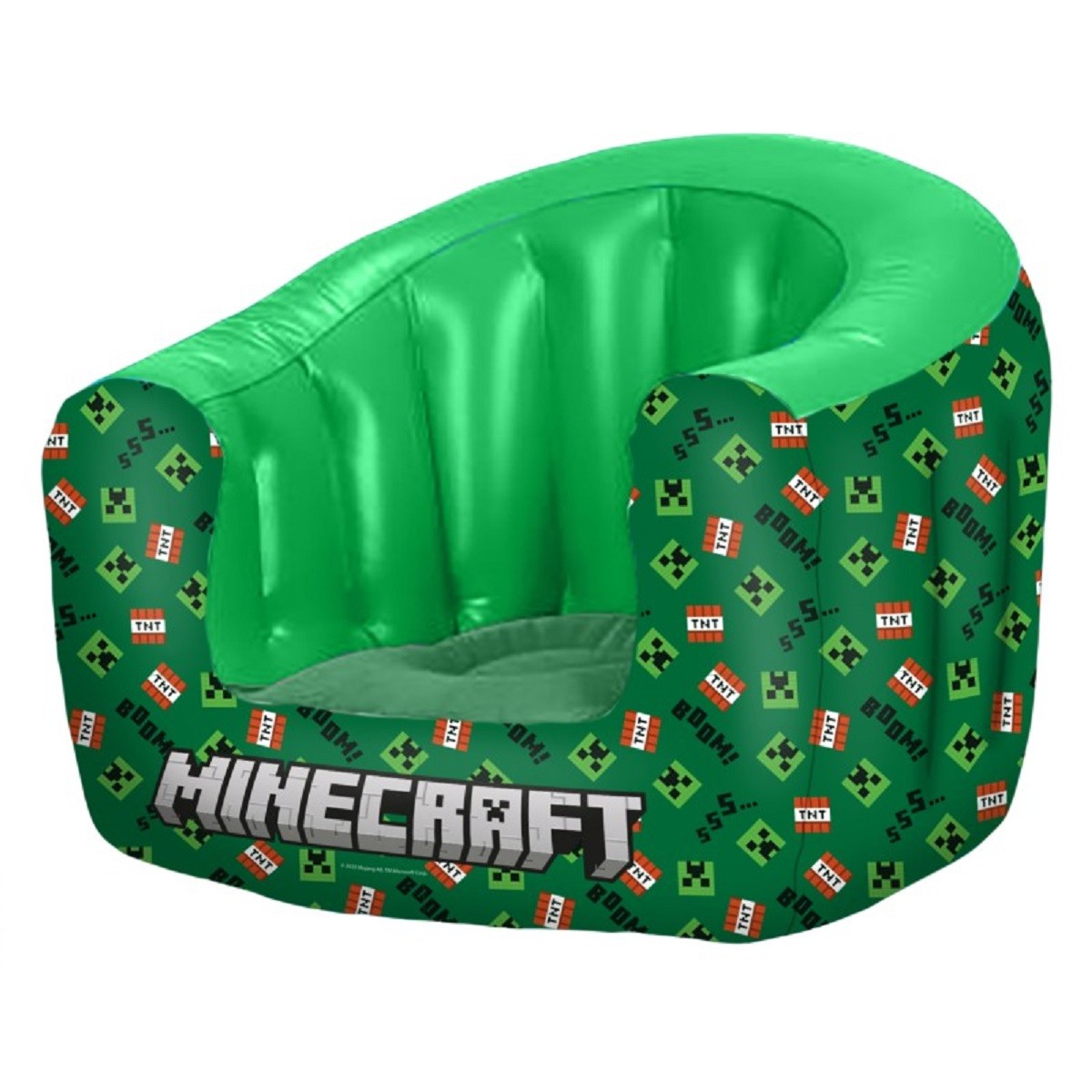 Minecraft Aufblasbarer Kindersessel 64 70 85 cm Sitzmbel fr Kinderzimmer 14290₽