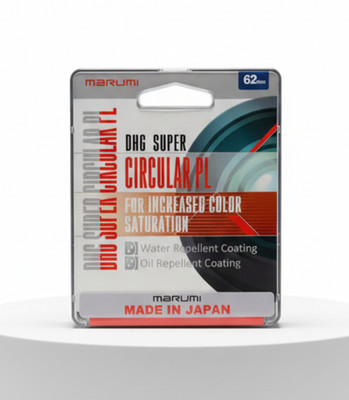 MARUMI DHG SUPER Circular PL Filter 62mm Kamera-Objektivfilter Neu
