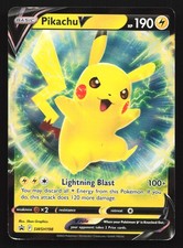 Pikachu V SWSH198 SWSH: Spada e Scudo Stella Nera Carta Pokemon Promo