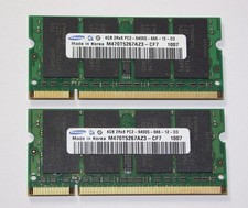 8gb DDR2 PC2-6400 (2 x 4gb kit) Laptop RAM upgrade - Samsung M470T5267AZ3-CF7