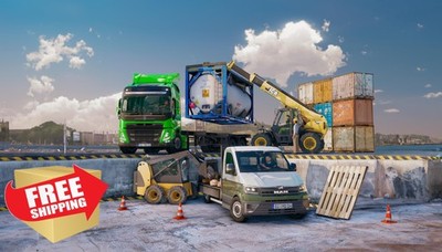 Truck and Logistics Simulator PS5 Game Disc