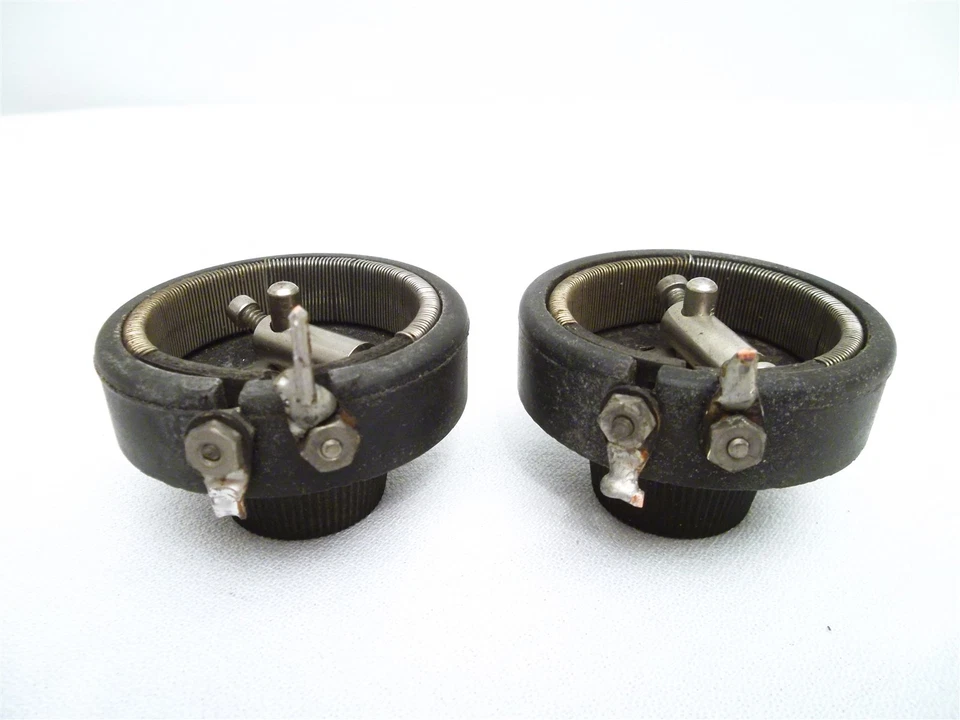 2x REÓSTATO CROSLEY 20 OHM TIPO D - RADIO AÑOS 20 Foto 4 de 4