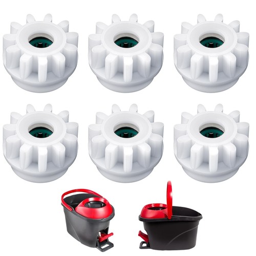 6Pcs Spin Mop Replacement Parts, Spin Mop Bucket Clutch Bearing Gear Replacem