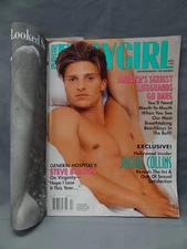 Playgirl Issue April 1995 Steve Burton General Hospital VTG Magazine J. Collins