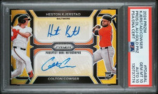 2024 Prizm - Prospect Dual Auto Colton Cowser Heston Kjerstad Gold /5  PSA 10!!!