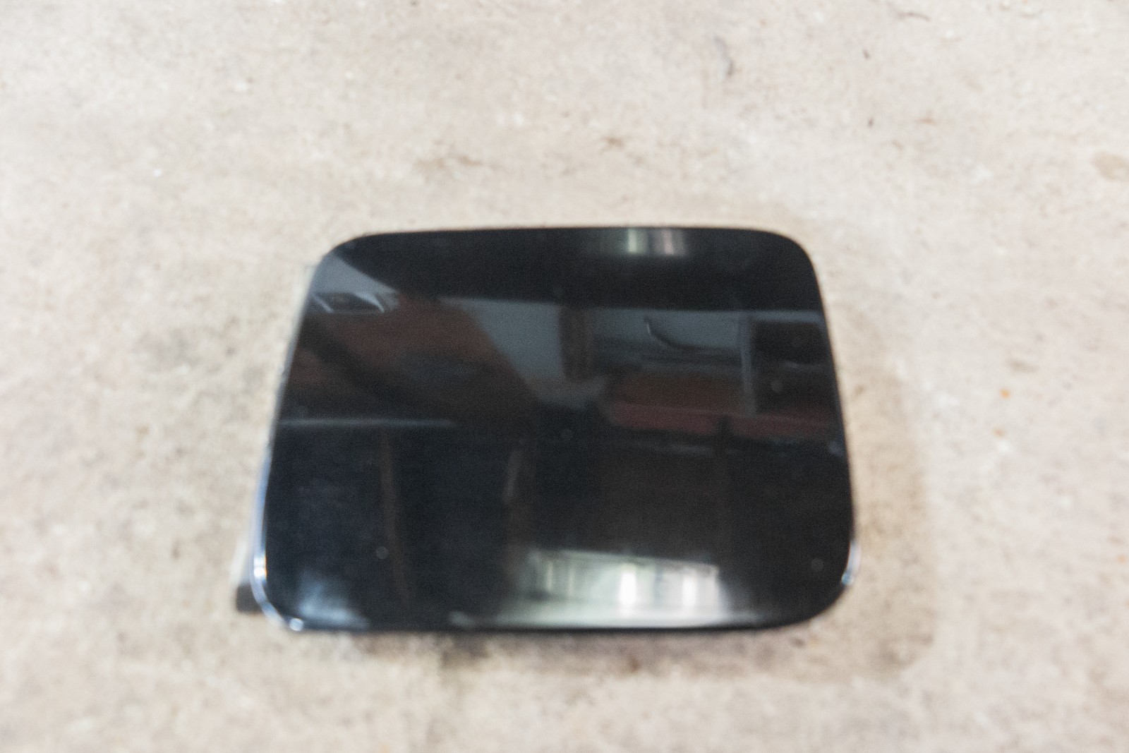 90-96 NISSAN 300ZX NON TURBO TT TANK FUEL LID COVER DOOR 2 SEATER OEM BLACK