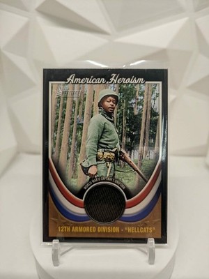 2009 Topps Heritage American Heroism 12th Armored Division Hellcats Relic