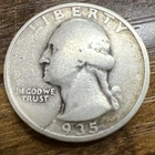 1935 Washington Quarter Actual Coin Checkout My Other Inventory