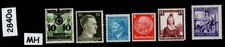 MH  Stamp set 1940-1945  Germany Czechoslovakia Poland occupation WWII    #2840a