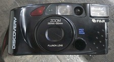 Fuji Discovery 900 Zoom Plus 35mm Point  Shoot Film Camera Used Needs Batt