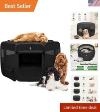 Ultimate Portable Pet Playpen - Easy Set-Up for Travel  Camping Adventures