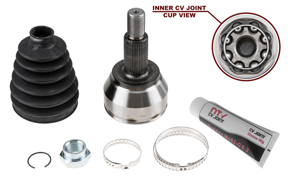 Anti-vibration : tête de cardan arrière LR034511 Land Rover Range Rover