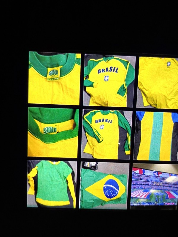 Brazil 4 T-shirt 2 Med And 2 Large