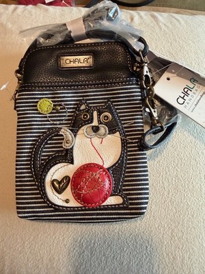 Chala Cellphone Crossbody Cat Convertible Strap Handbags Purse NWT