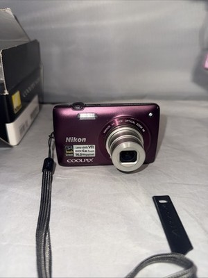 Nikon COOLPIX S4300 16.0MP Digital Camera - Plum for sale